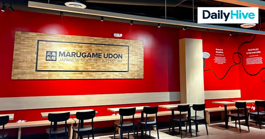 [As Seen on Daily Hive] Marugame Udon Opening First Canadian Location, with ChopValue Interior Features
