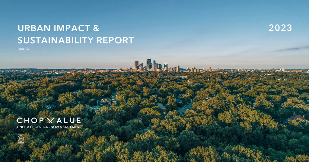 [2023 Urban Impact Report] ChopValue published the latest report that distills our 2023 annual impact transparently, with the goal to inspire others to rethink resource efficiency.