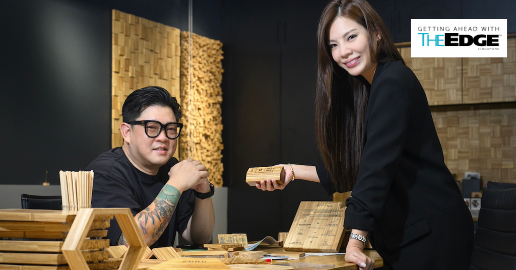 [As Seen on The Edge Singapore] ChopValue Singapore transforms waste into stylish lifestyle products through the creative use of the humble chopstick