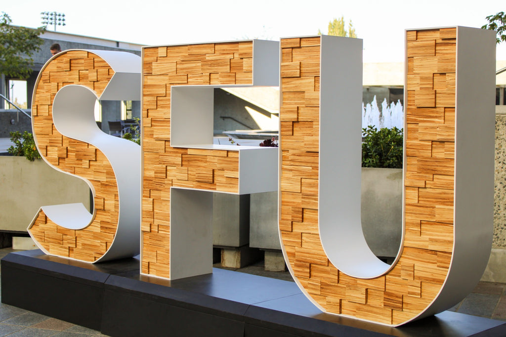 Simon Fraser University Campus Signage ChopValue