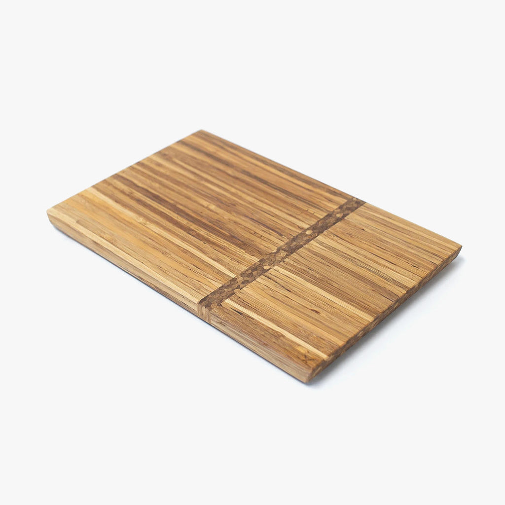 BAMBOO LAND Large bamboo cutting board with trays/drawers